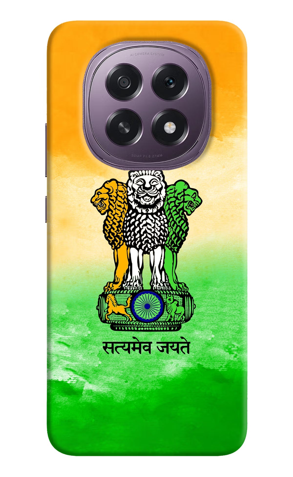 Satyamev Jayate Flag Oppo F29 5G Back Cover