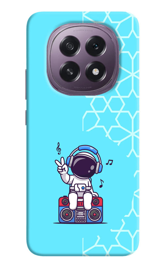 Cute Astronaut Chilling Oppo F29 5G Back Cover