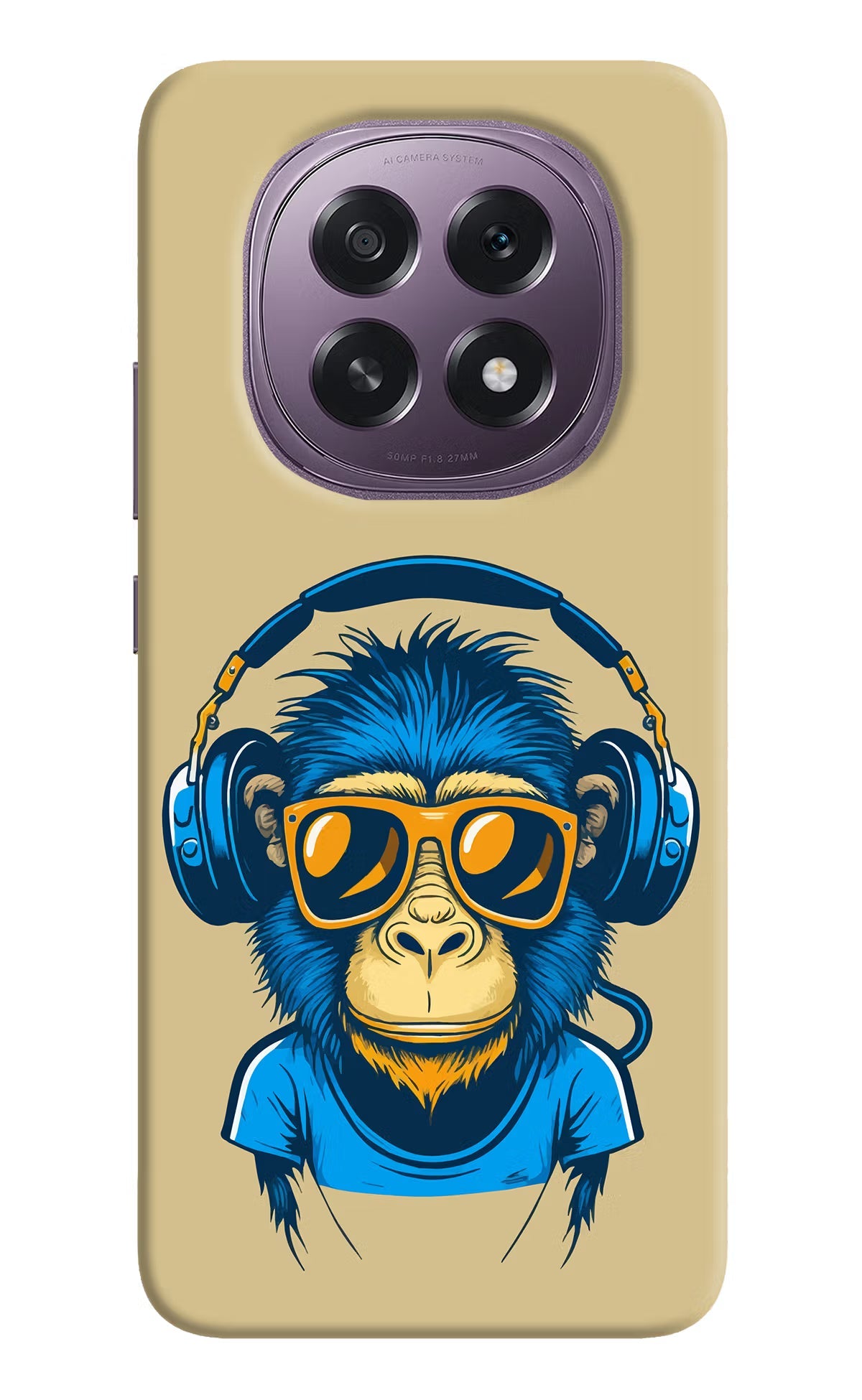 Monkey Headphone Oppo F29 5G Back Cover