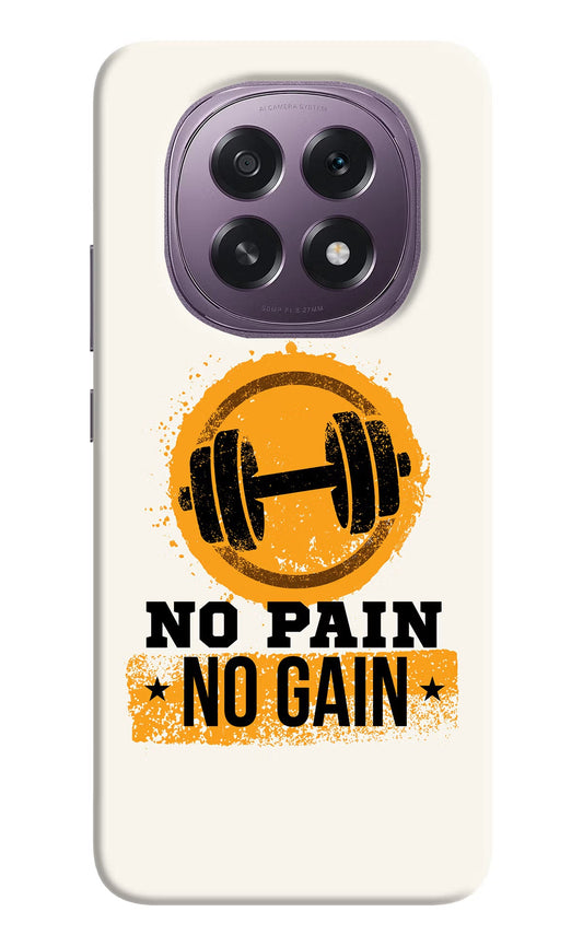 No Pain No Gain Oppo F29 5G Back Cover