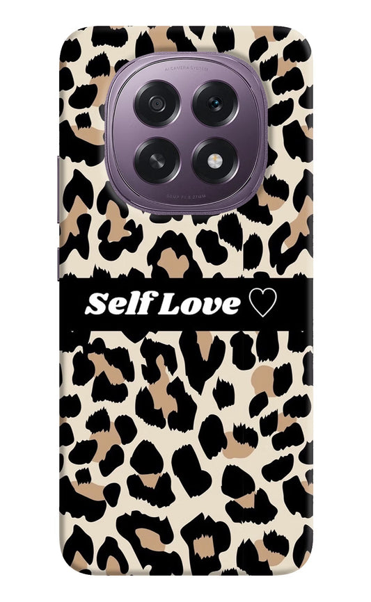 Leopard Print Self Love Oppo F29 5G Back Cover