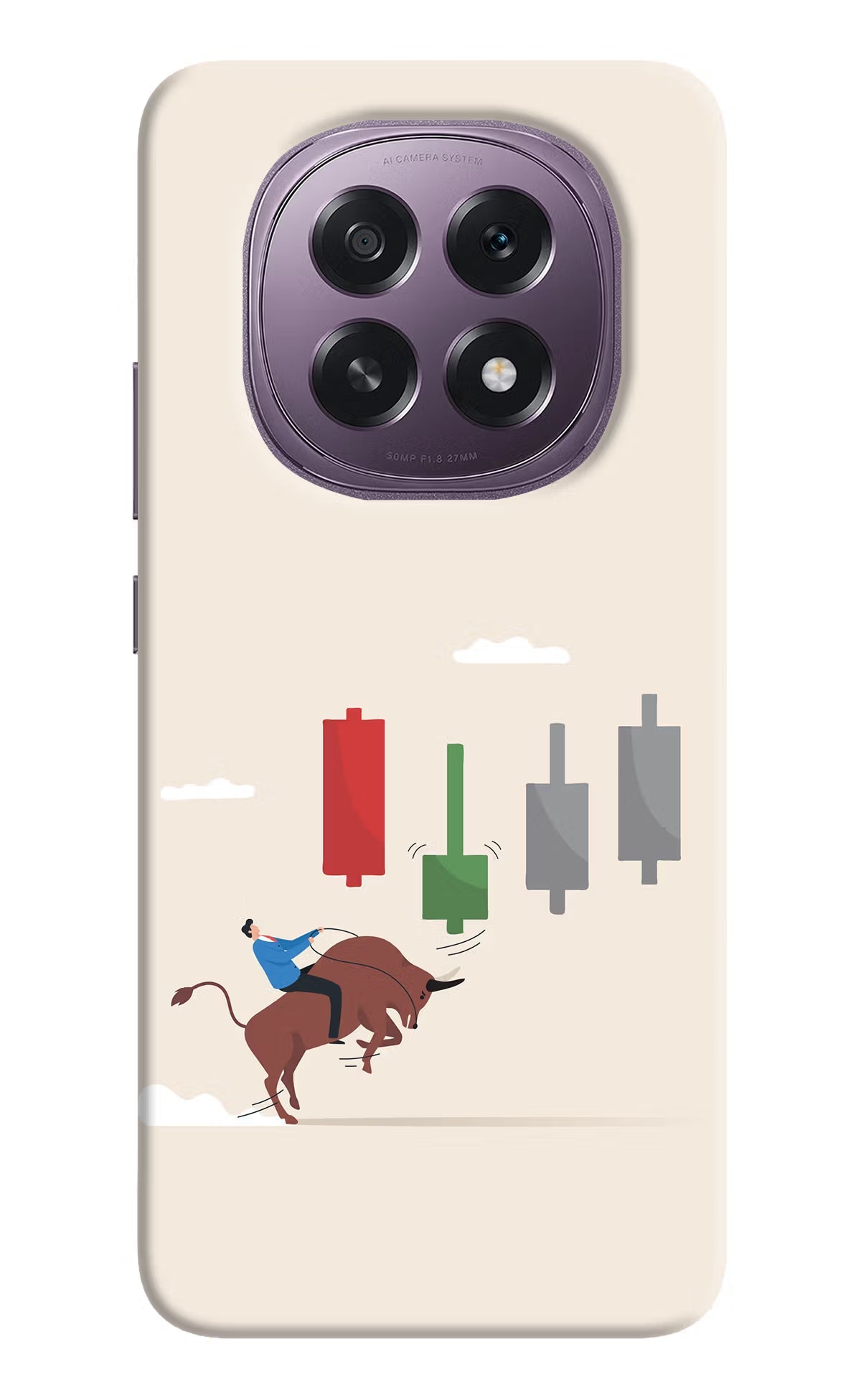 Bull Trading Momentum Oppo F29 5G Back Cover