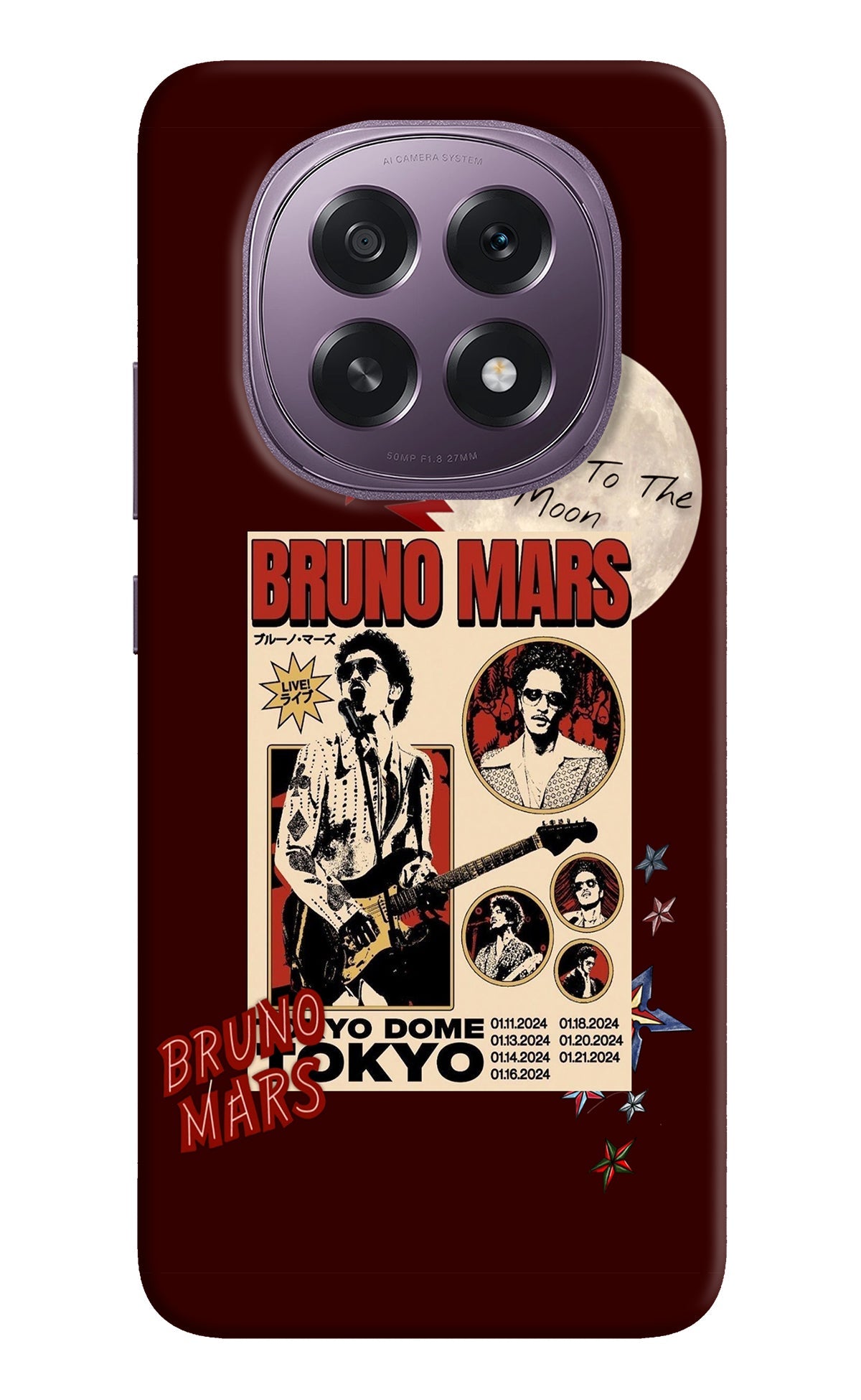 Bruno Mars Oppo F29 5G Back Cover