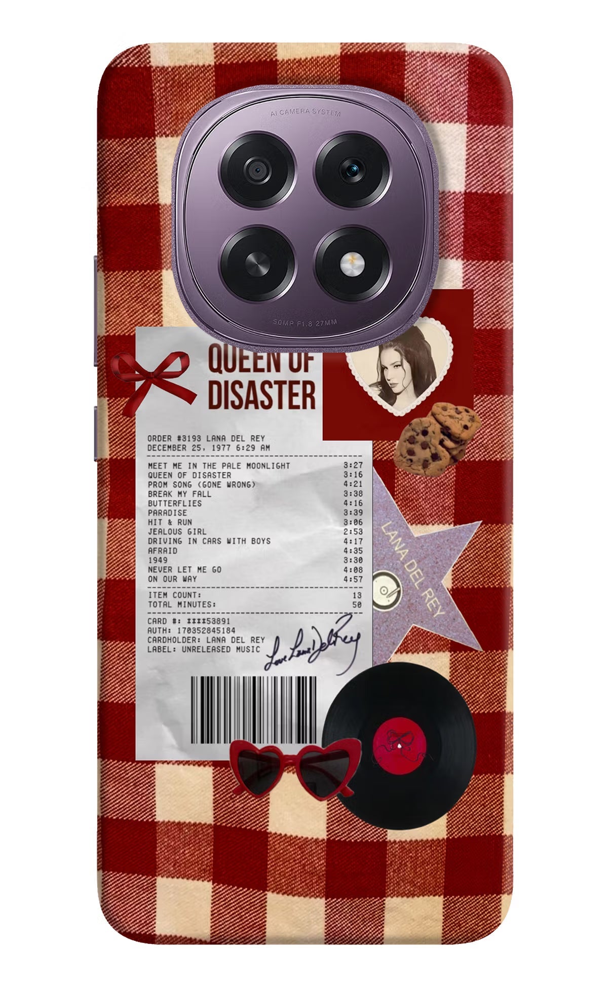 Queen of Disaster Oppo F29 5G Back Cover