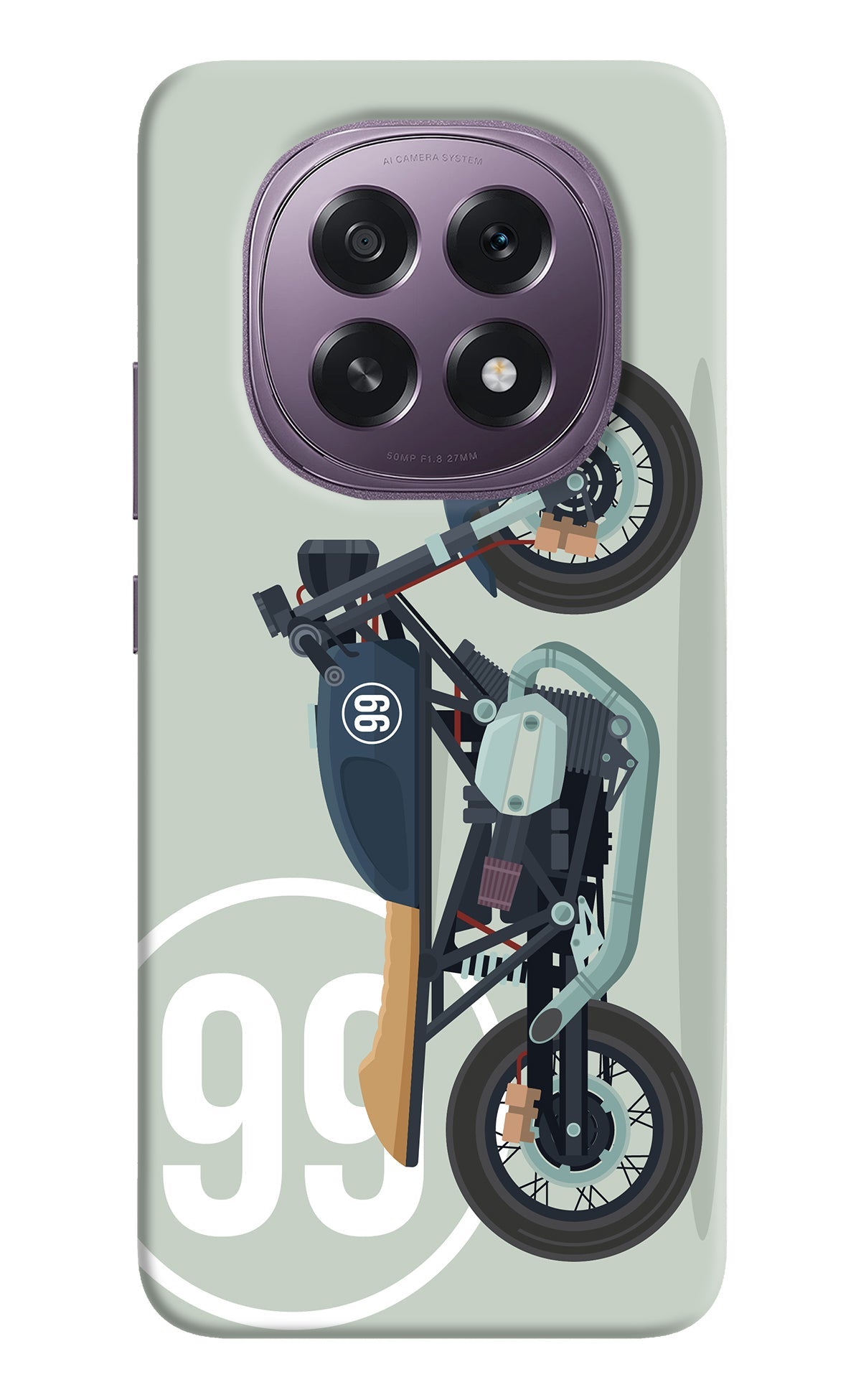 Classic Cafe Racer 99 Oppo F29 5G Back Cover