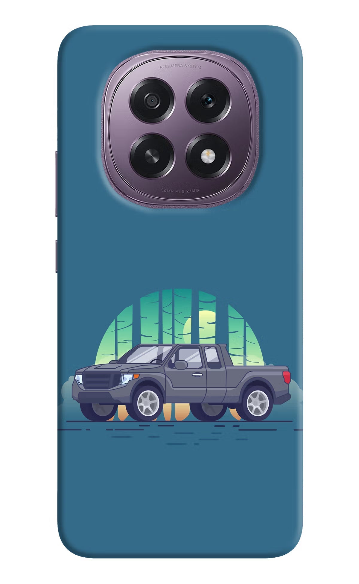 Retro Garage Vibe Oppo F29 5G Back Cover