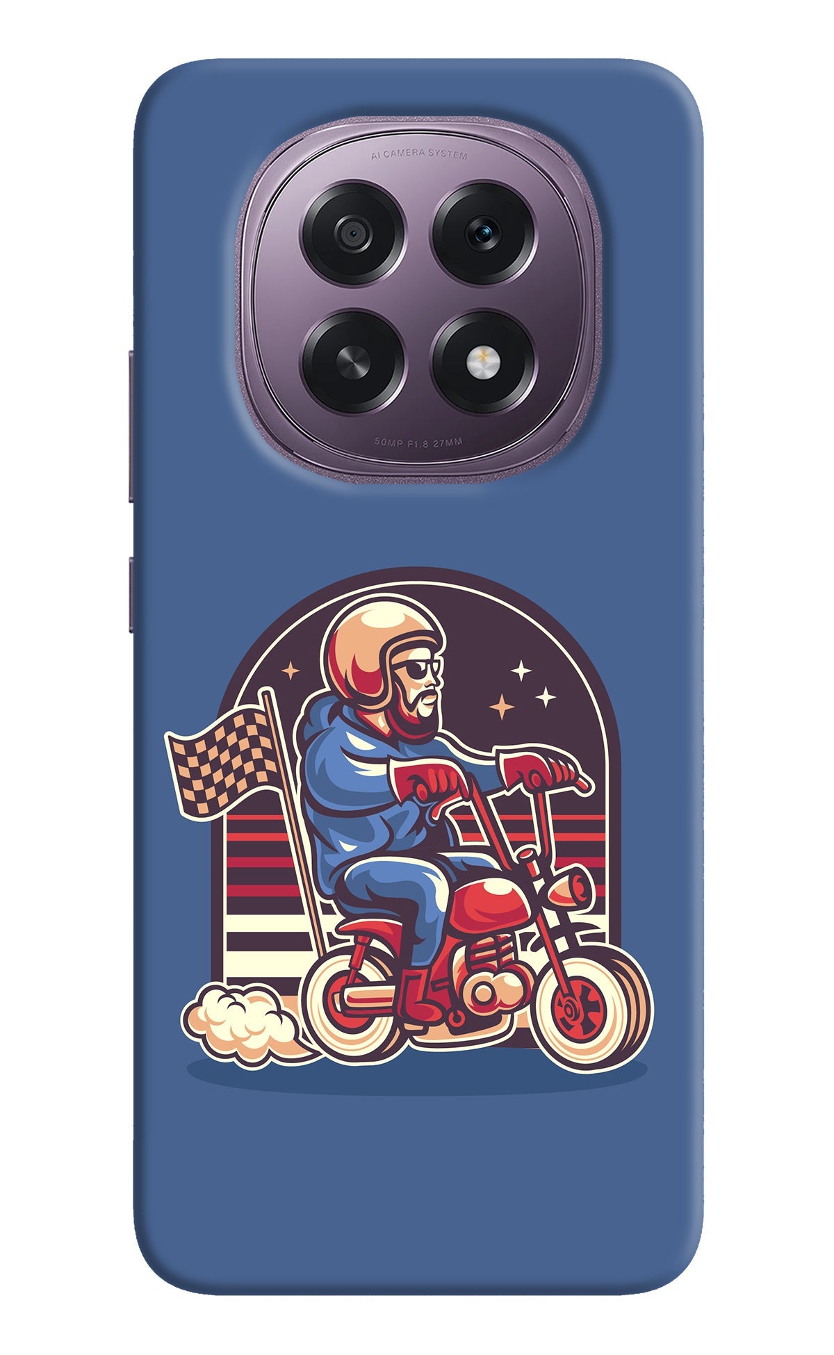 Retro Rider Vibes Oppo F29 5G Back Cover