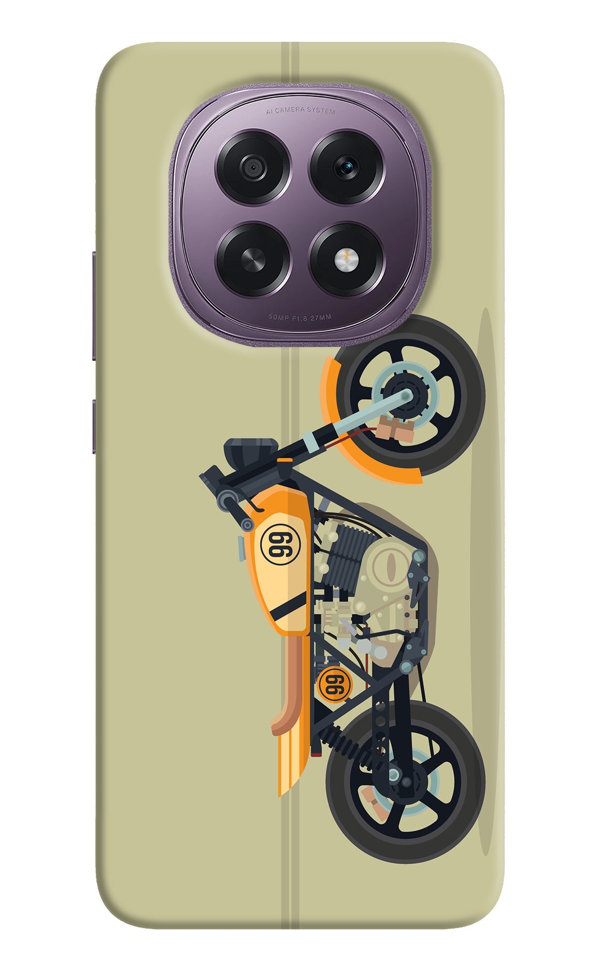 Vertical Speedster Oppo F29 5G Back Cover