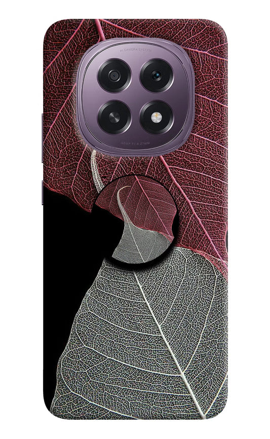Leaf Pattern Oppo F29 5G Pop Case