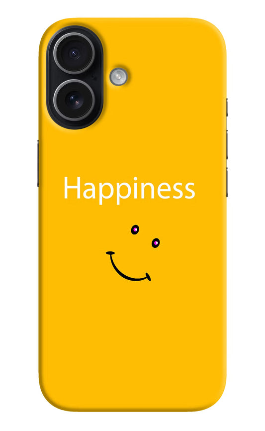 Happiness With Smiley iPhone 17 Back Cover