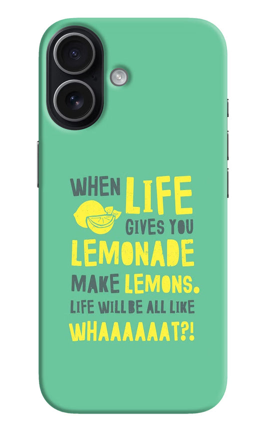 Quote iPhone 17 Back Cover