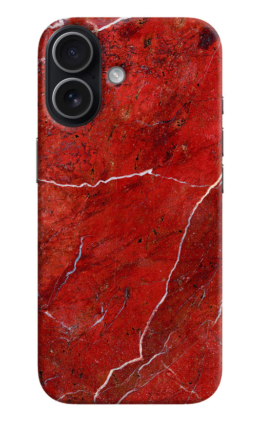 Red Marble Design iPhone 17 Back Cover
