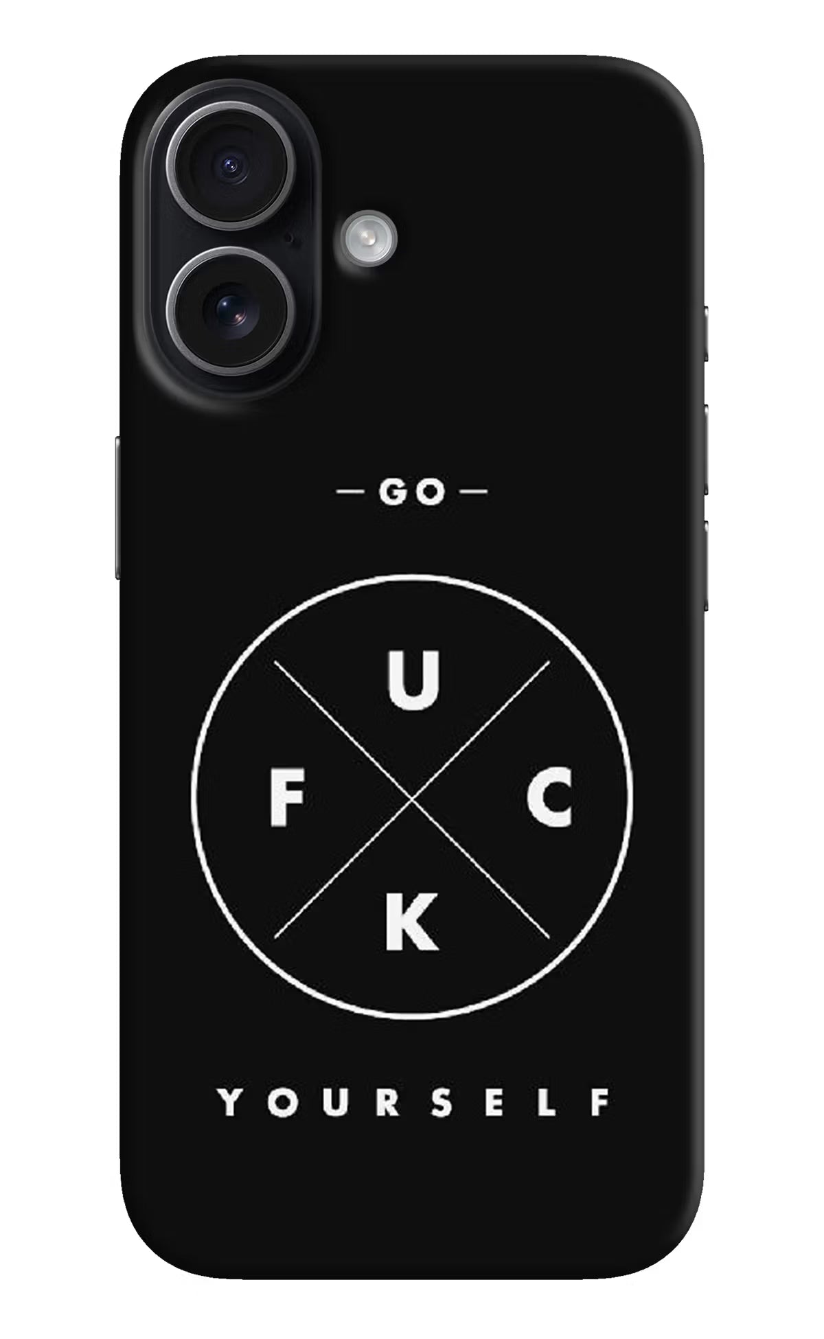 Go Fuck Yourself iPhone 17 Back Cover