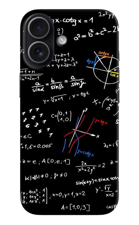 Mathematics Formula iPhone 17 Back Cover