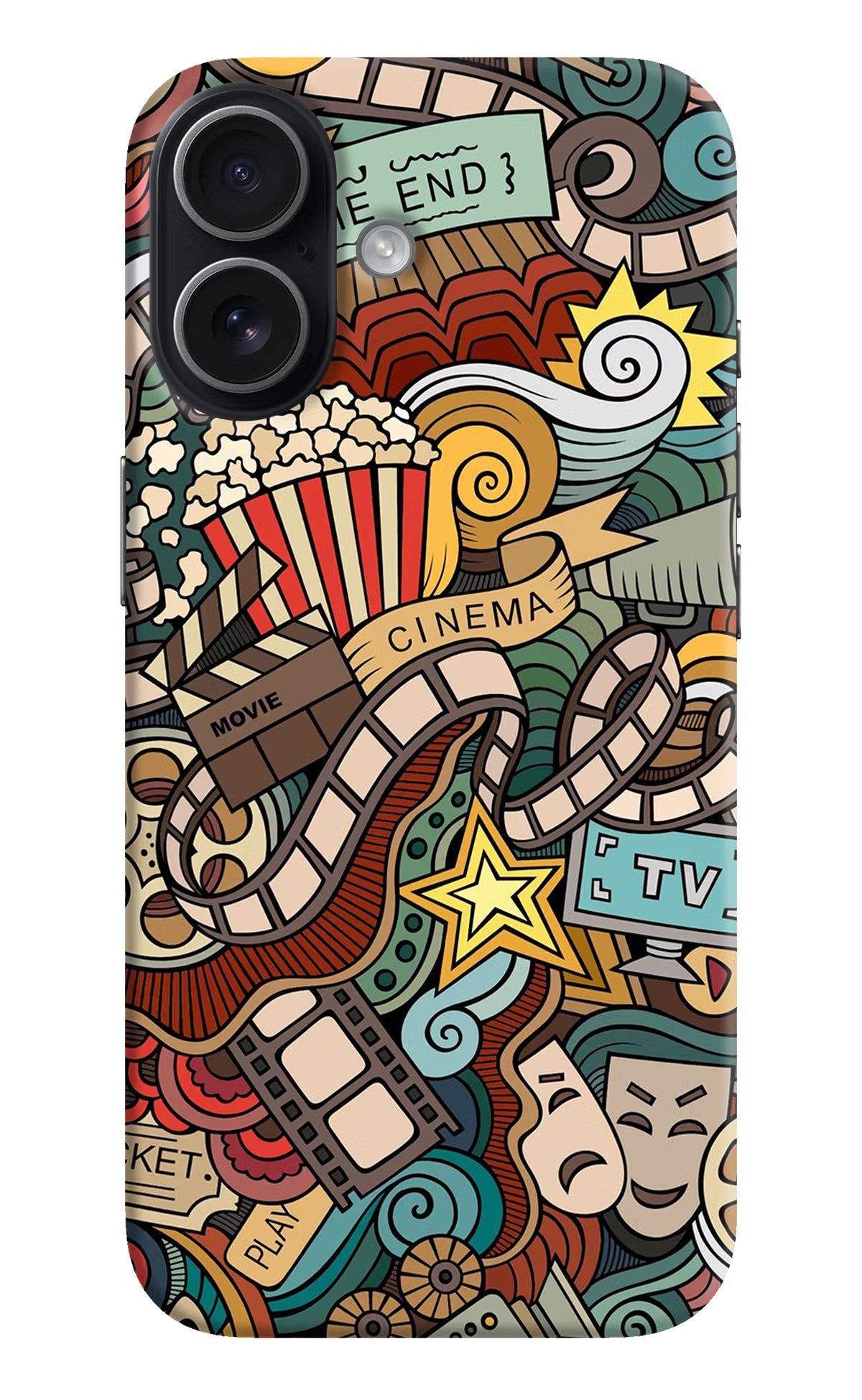 Cinema Abstract iPhone 17 Back Cover