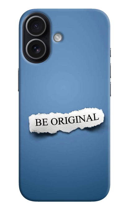 Be Original iPhone 17 Back Cover