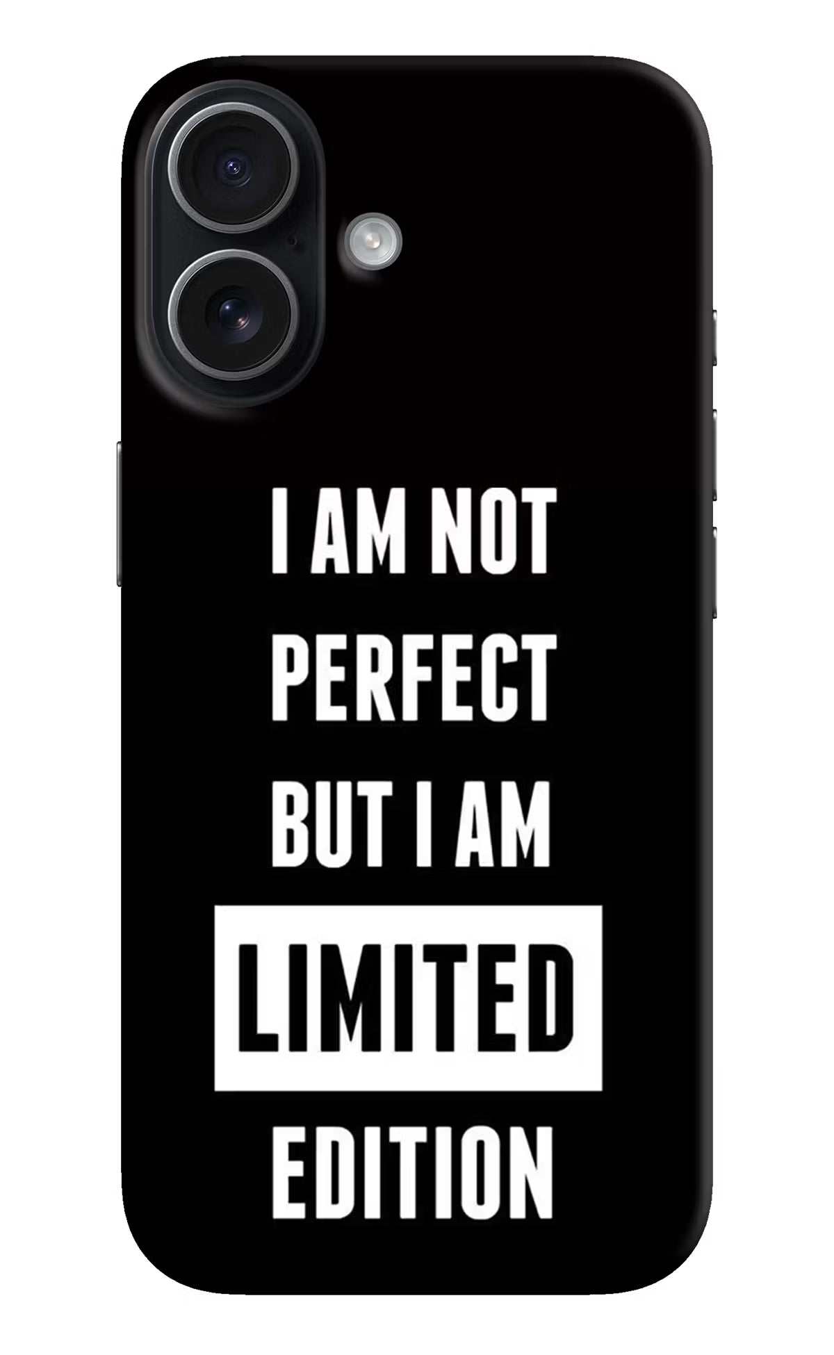 I Am Not Perfect But I Am Limited Edition iPhone 17 Back Cover