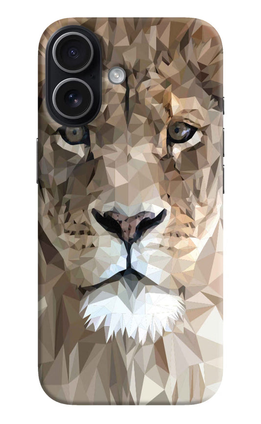 Lion Art iPhone 17 Back Cover