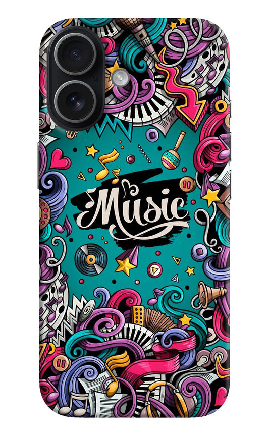 Music Graffiti iPhone 17 Back Cover