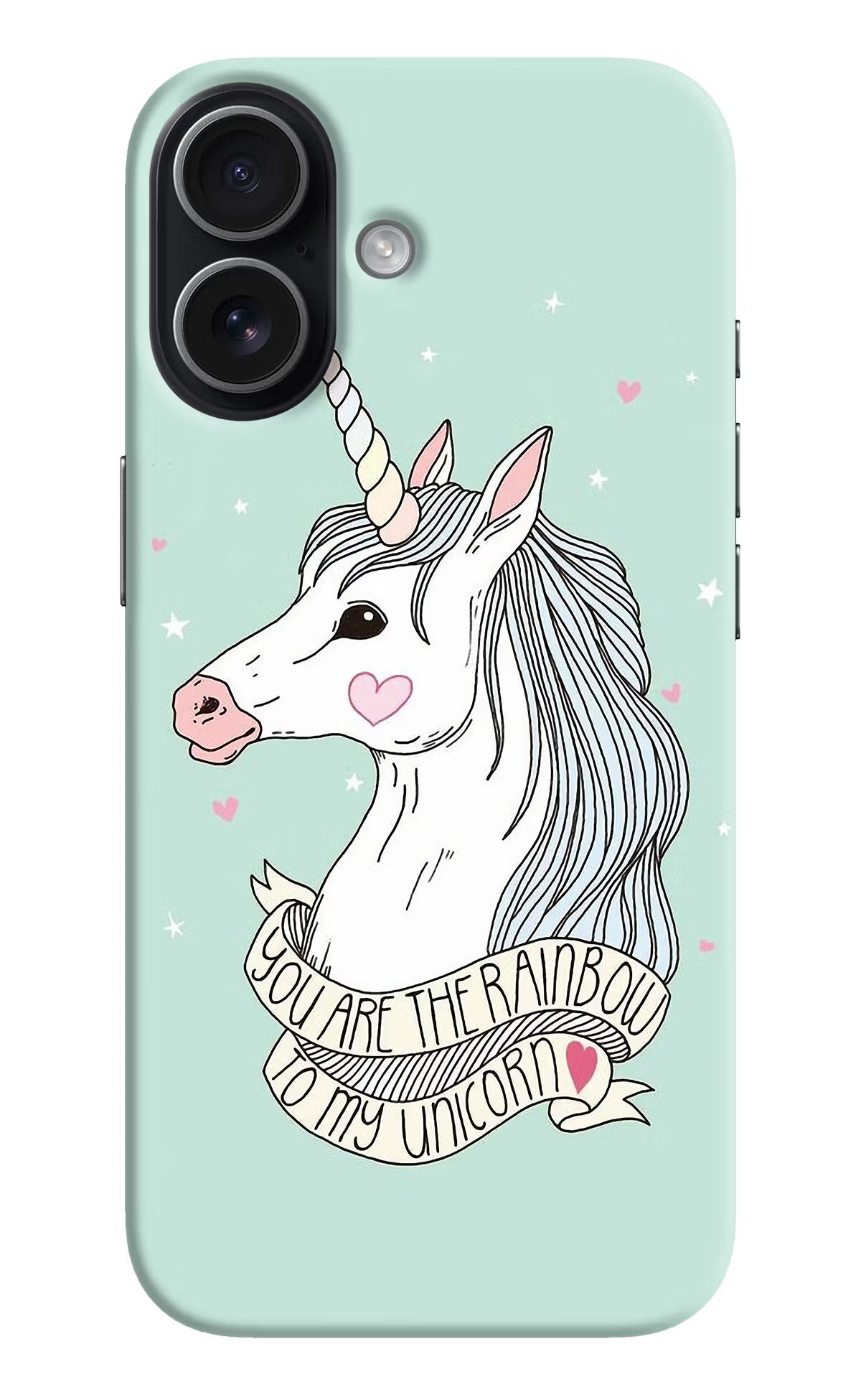 Unicorn Wallpaper iPhone 17 Back Cover
