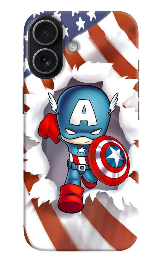 Captain America iPhone 17 Back Cover