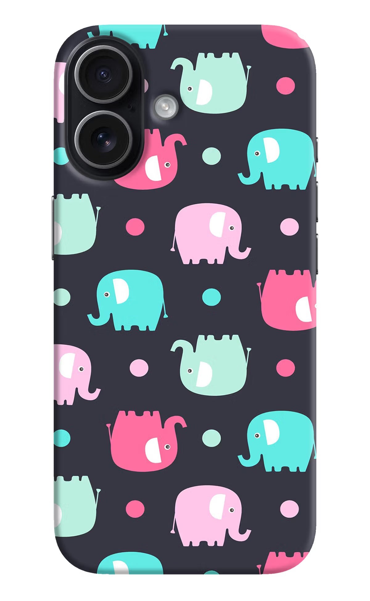 Elephants iPhone 17 Back Cover