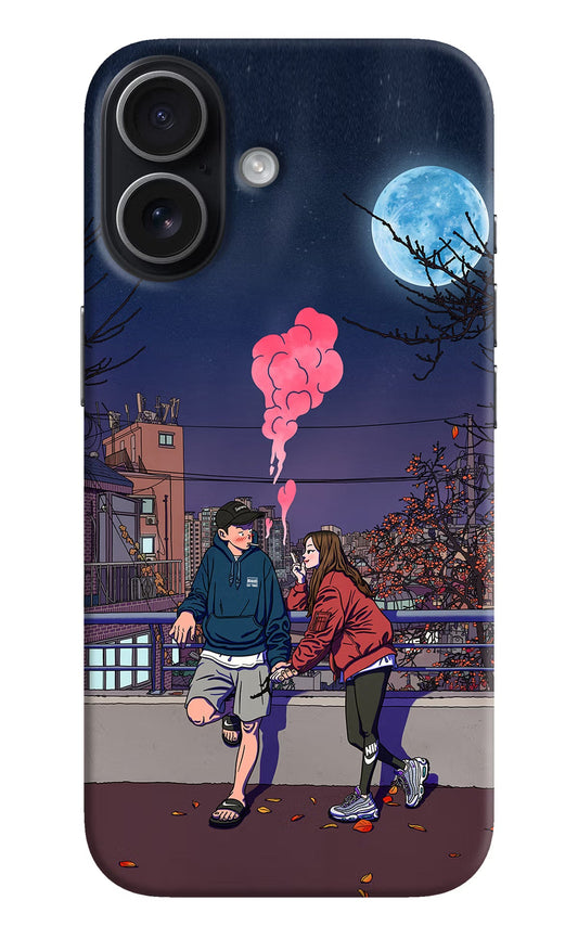 Chilling Couple iPhone 17 Back Cover