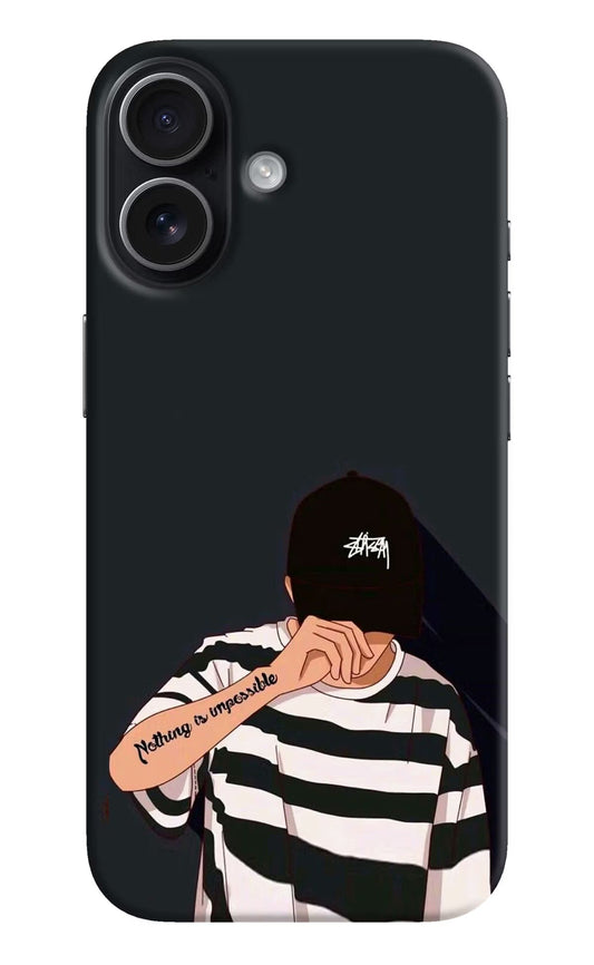 Aesthetic Boy iPhone 17 Back Cover