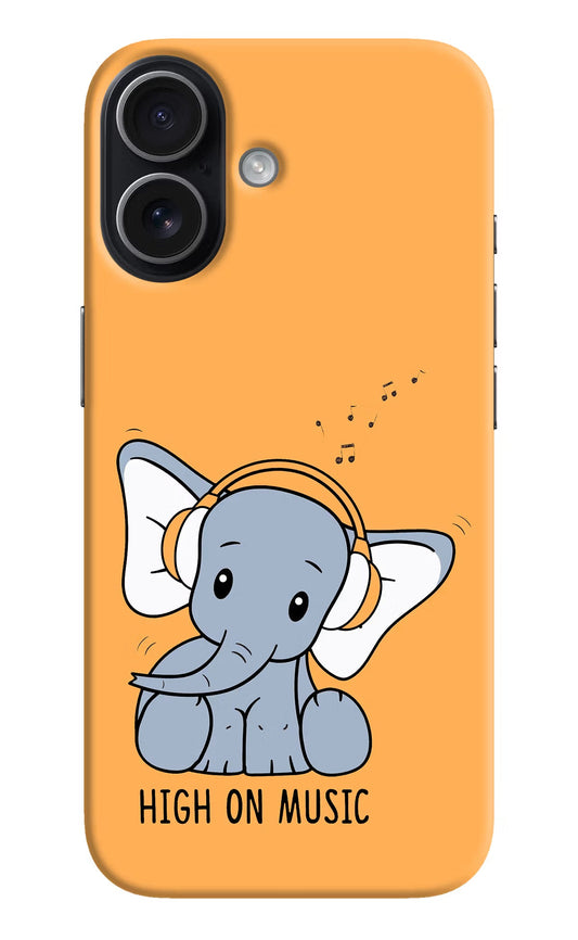 High On Music iPhone 17 Back Cover