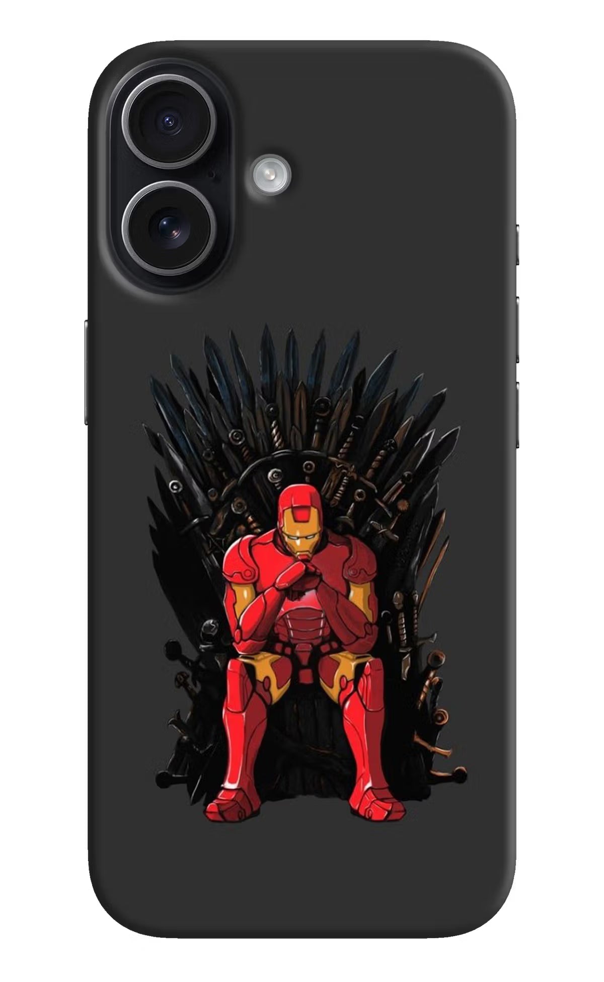 Ironman Throne iPhone 17 Back Cover