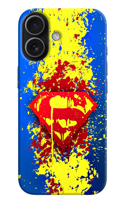 Superman logo iPhone 17 Back Cover