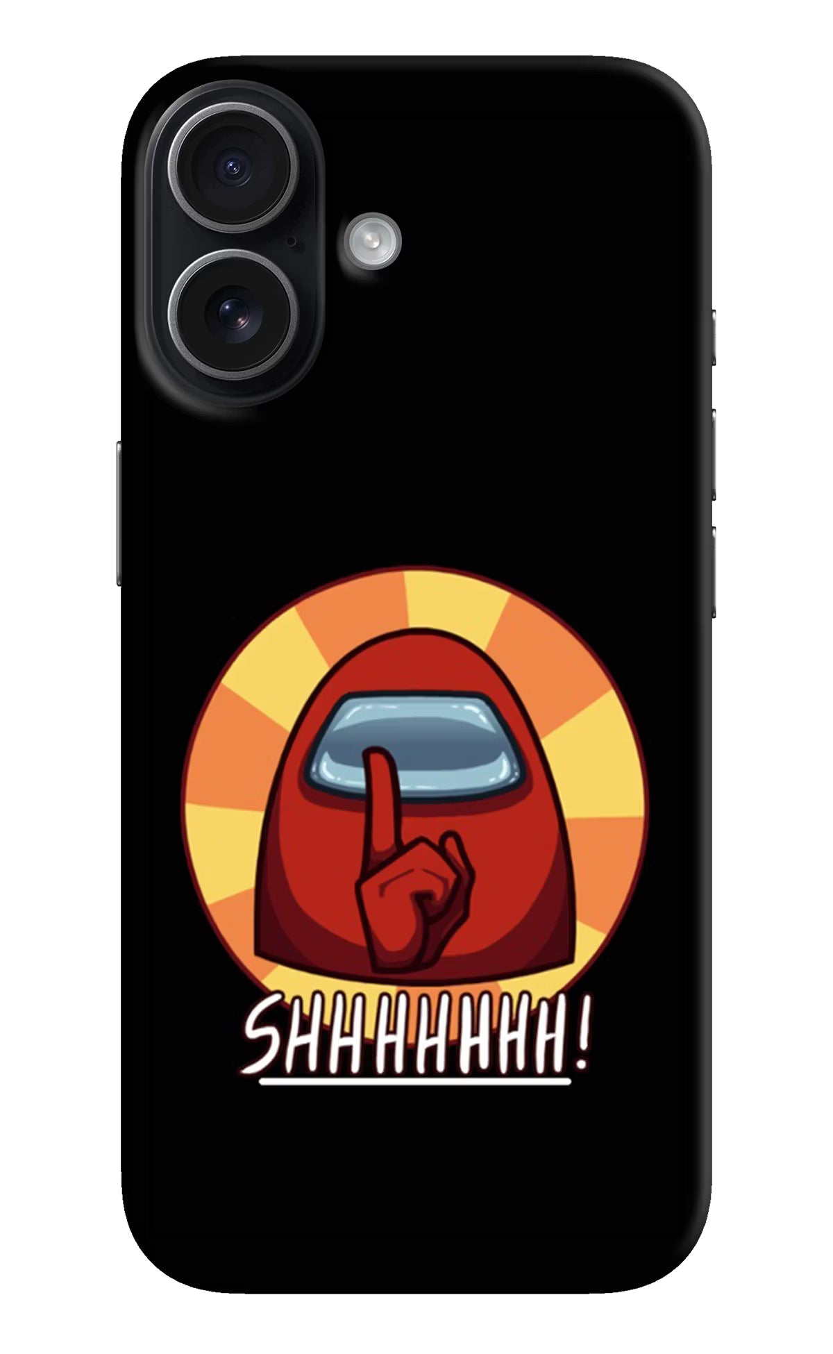 Among Us Shhh! iPhone 17 Back Cover