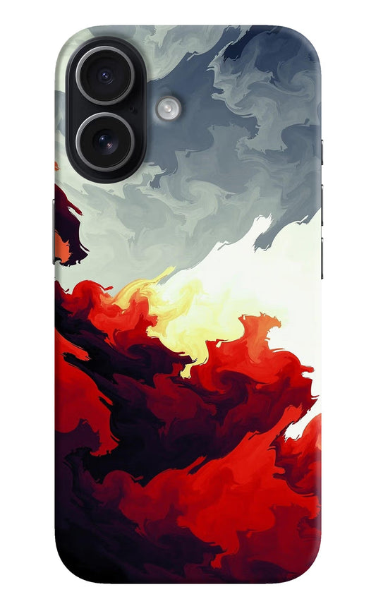 Fire Cloud iPhone 17 Back Cover