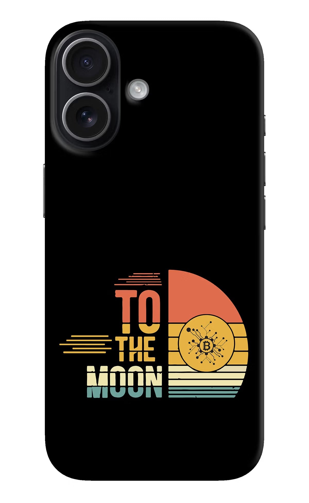 To the Moon iPhone 17 Back Cover