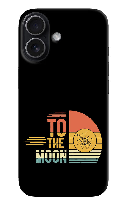 To the Moon iPhone 17 Back Cover