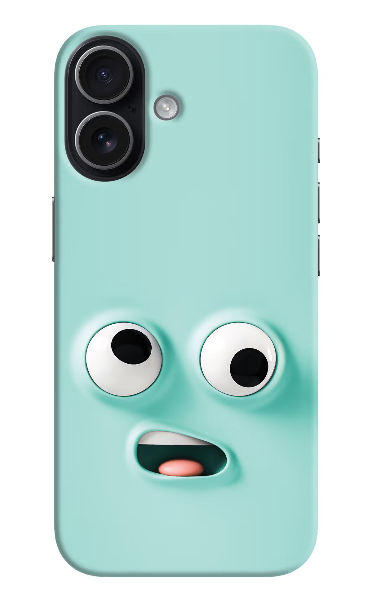 Funny Cartoon iPhone 17 Back Cover