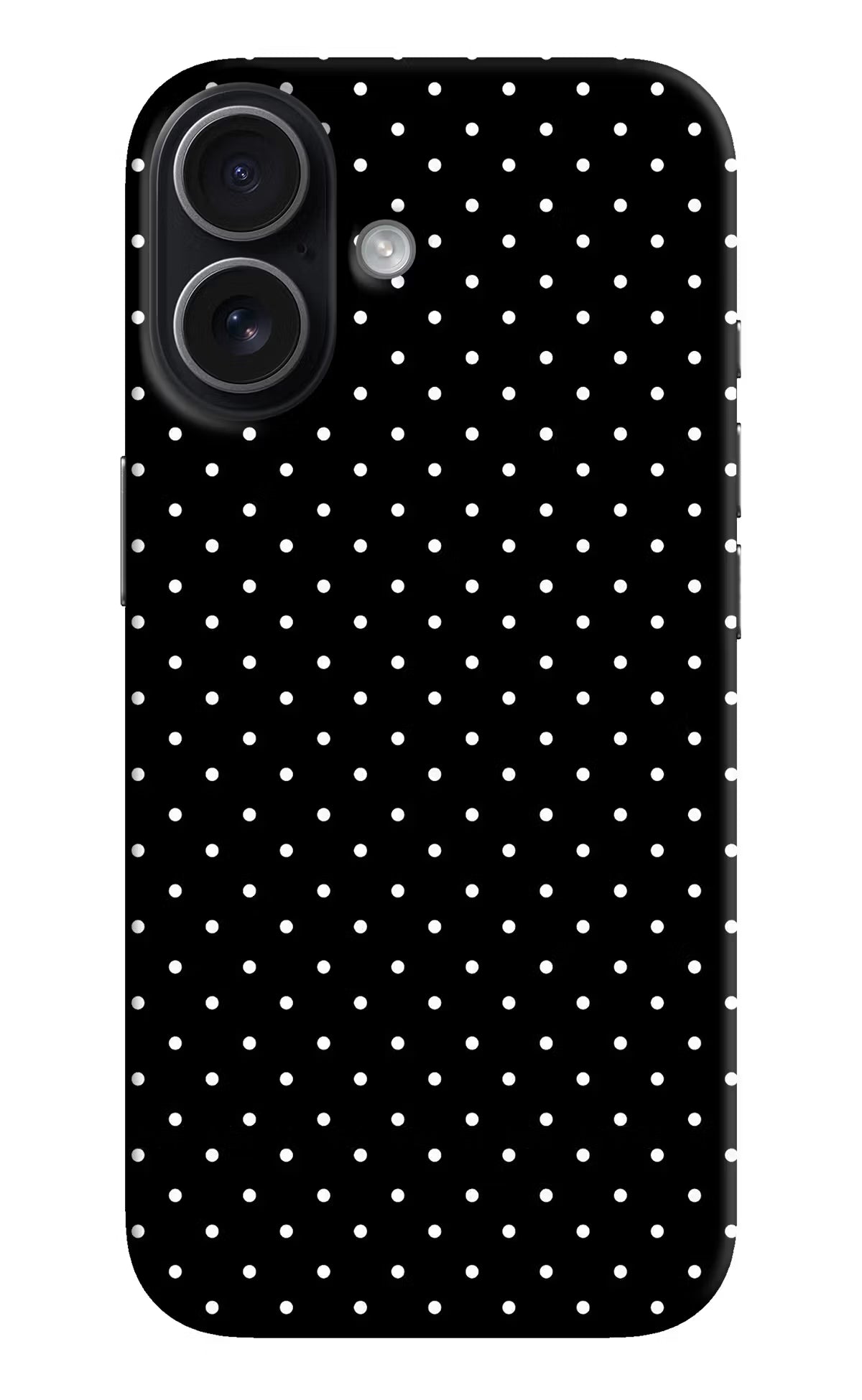 White Dots iPhone 17 Back Cover
