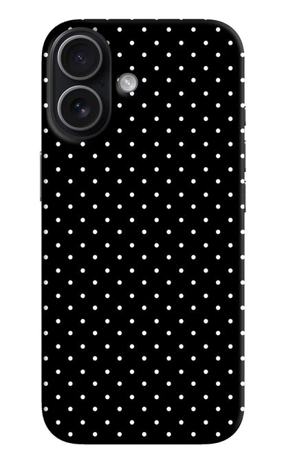 White Dots iPhone 17 Back Cover