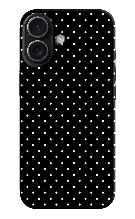 White Dots iPhone 17 Back Cover