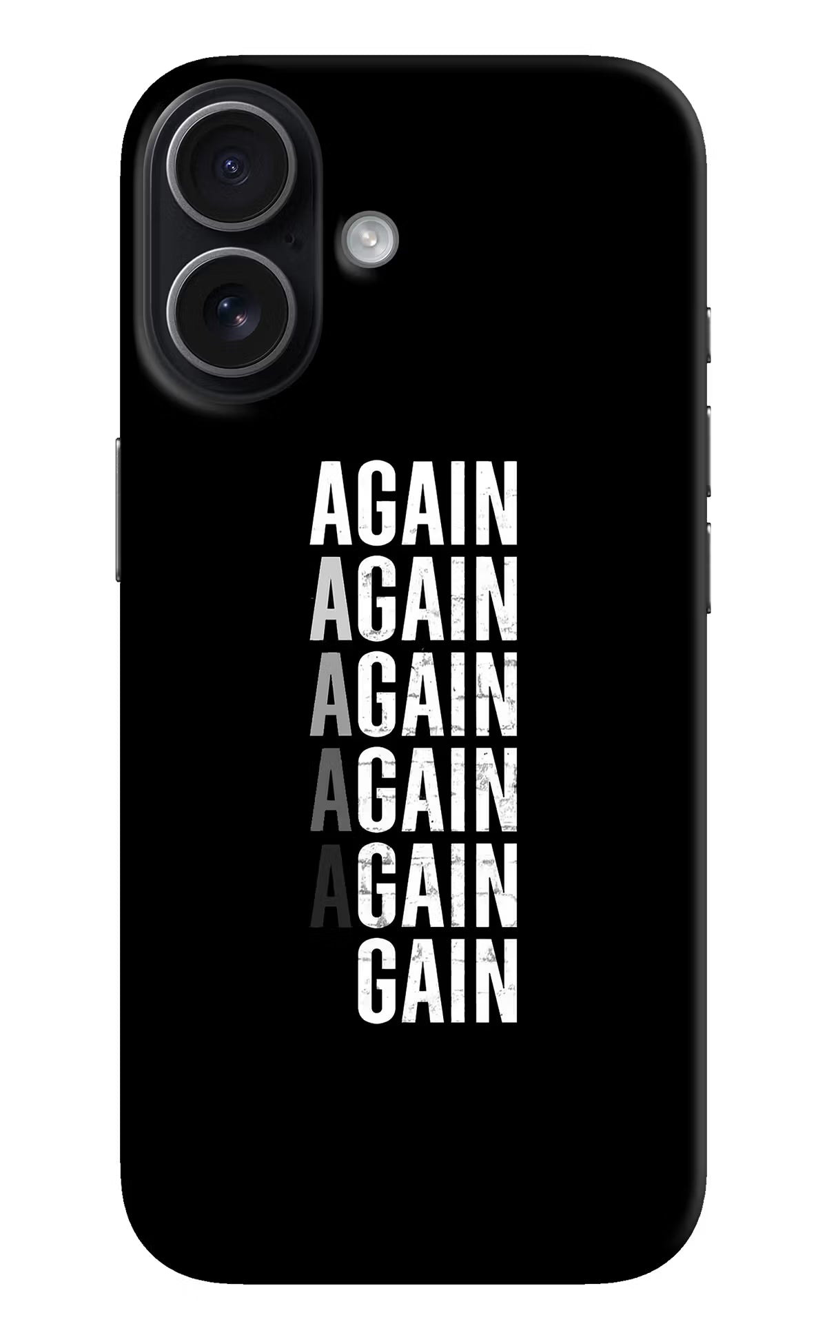 Again Again Gain iPhone 17 Back Cover