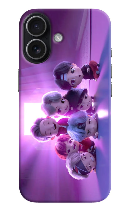 BTS Chibi iPhone 17 Back Cover