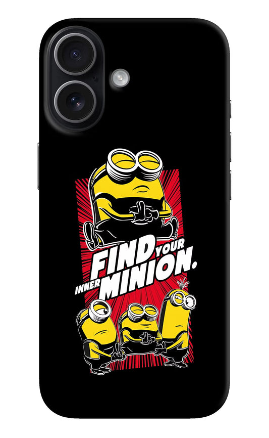 Find your inner Minion iPhone 17 Back Cover