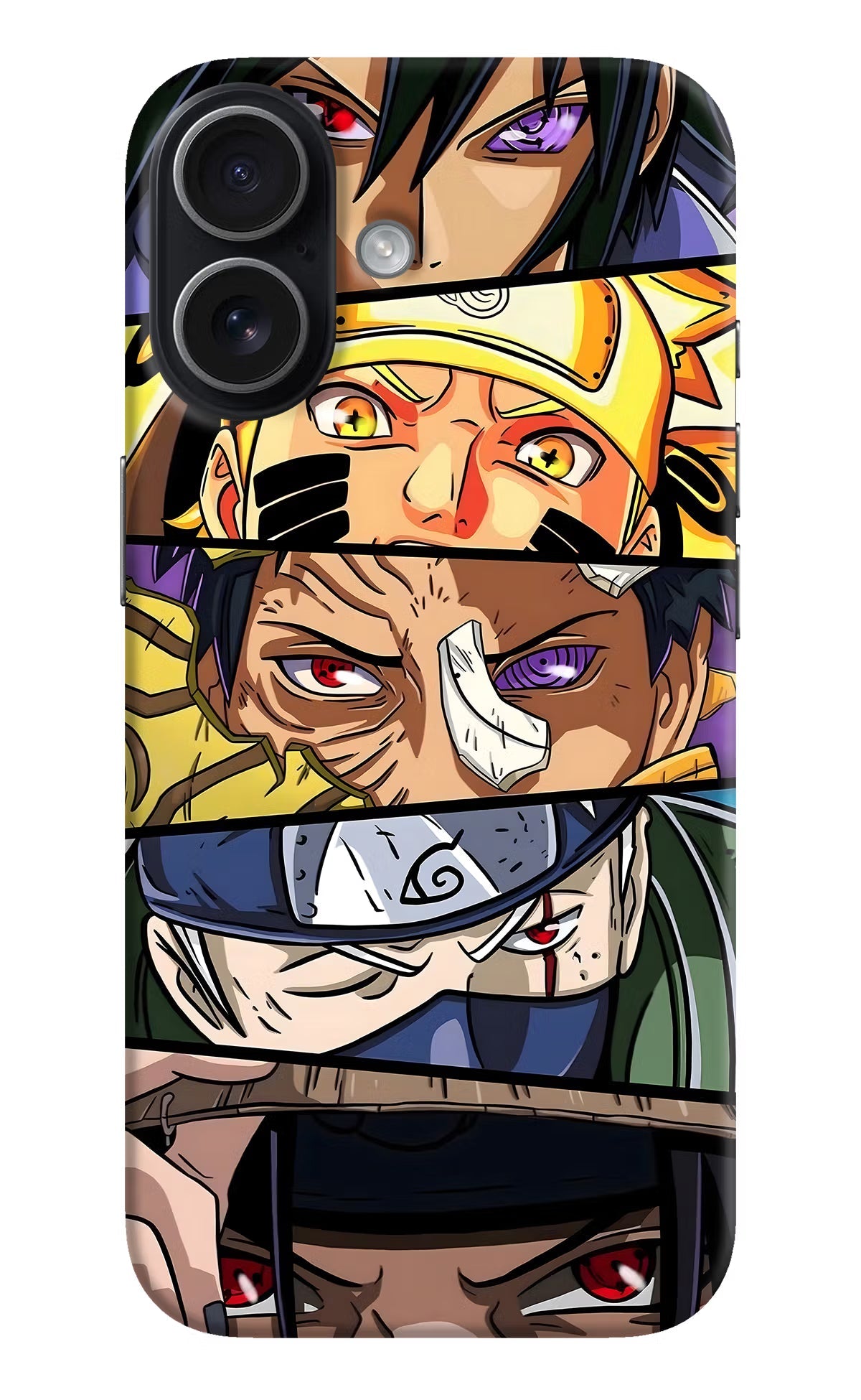Naruto Character iPhone 17 Back Cover