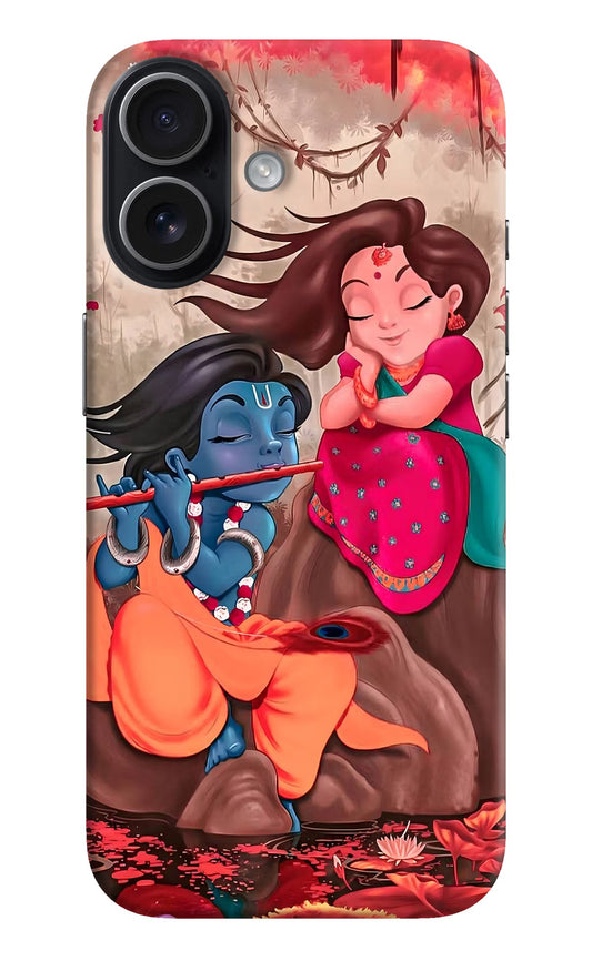 Radhe Krishna iPhone 17 Back Cover