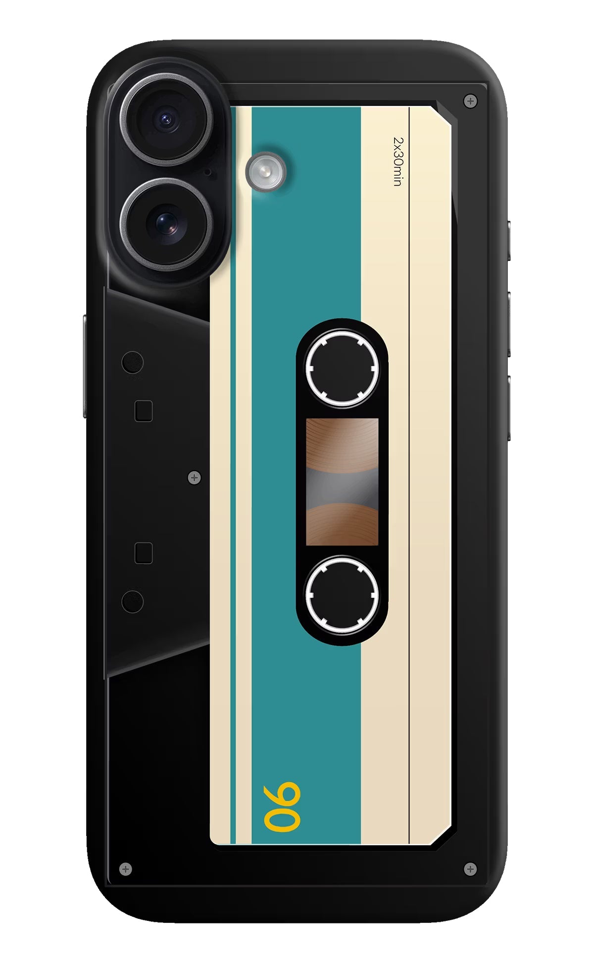 Cassette iPhone 17 Back Cover