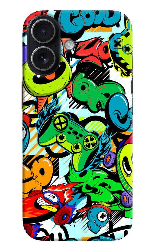 Game Doodle iPhone 17 Back Cover