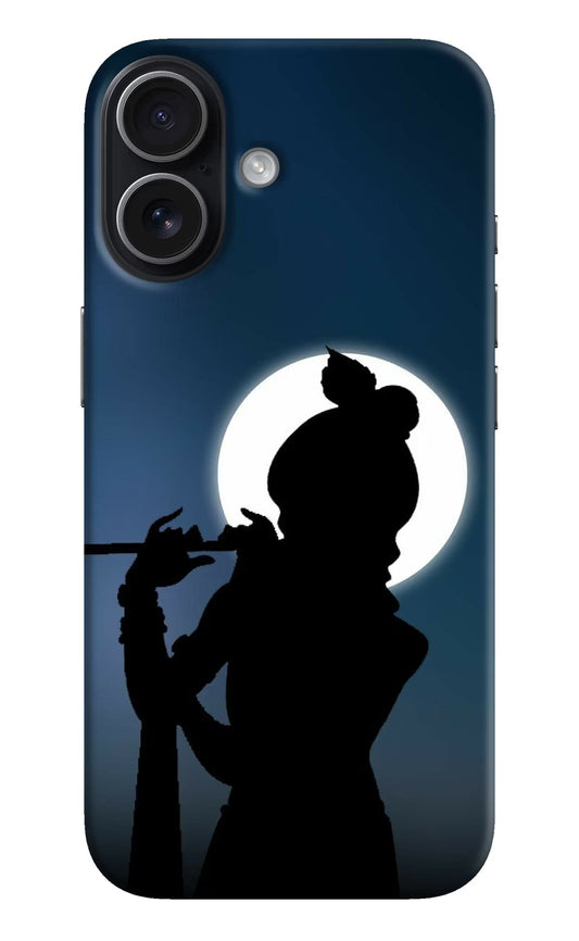 Shri Krishna Silhouette iPhone 17 Back Cover