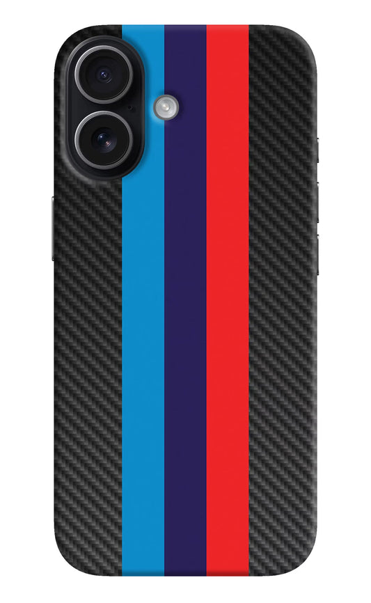 BMW Stripes Pattern iPhone 17 Back Cover