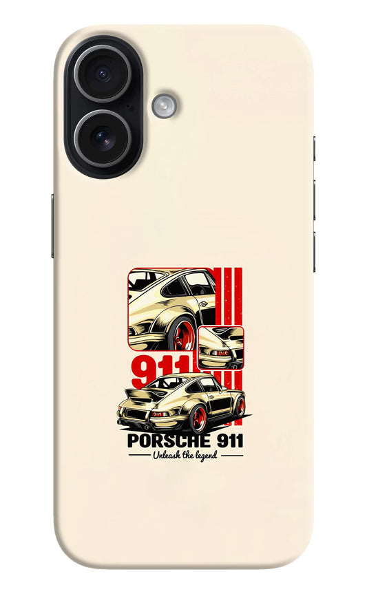 Classic Porsche 911 iPhone 17 Back Cover