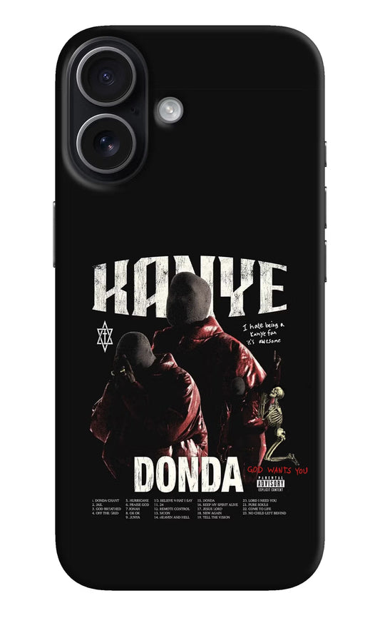 Donda Kanye West iPhone 17 Back Cover